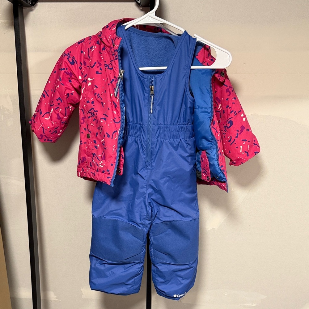 Columbia snow pants and coat